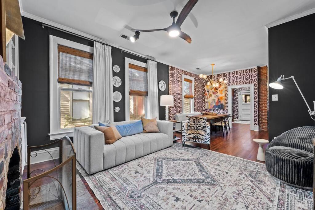 Large Historical Home W/ Fire Pit, Chef Kitchen. 孟菲斯 外观 照片